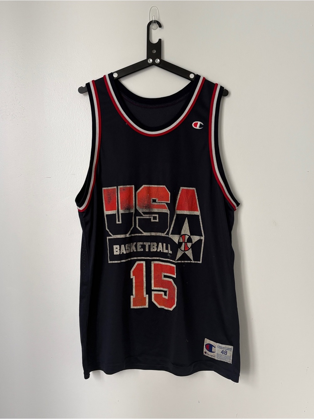 Champion Basketball Jersey - Magic Johnson Size XL/48 Number 15